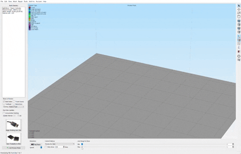Testing the virtual print